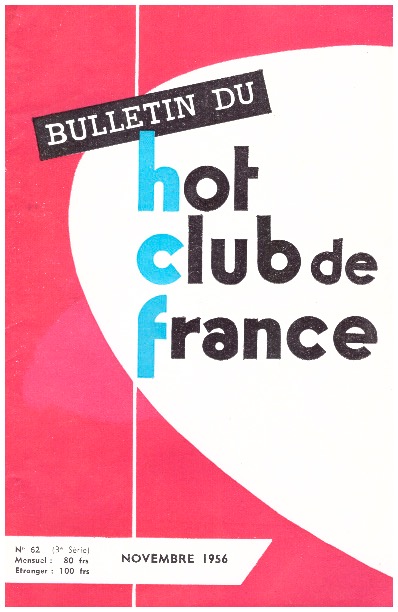BULLETIN DU HOT CLUB DE FRANCE - OFFRE 865