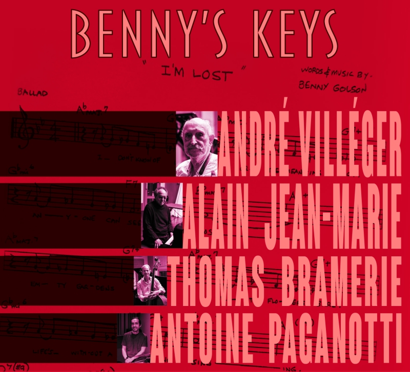 NOUVEL ALBUM DE CAMILLE PRODUCTIONS :  BENNY'S KEYS , HOMMAGE À BENNY GOLSON 