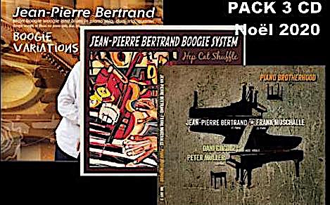 J.P BERTRAND -  PACK DE 3 ALBUMS CD POUR LES FETES - OFFRE 919