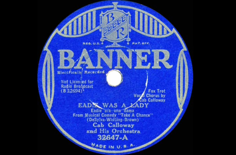 RECHERCHE DE 78 TOURS DE CAB CALLOWAY